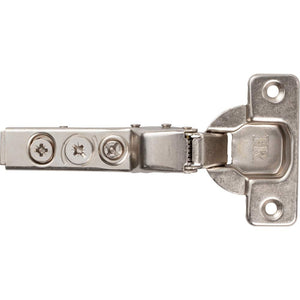 Hardware Resources 1750.0536.25 110° 9 mm Crank Cam Adjustable Heavy Duty Adjustable Soft-close Hinge without Dowels