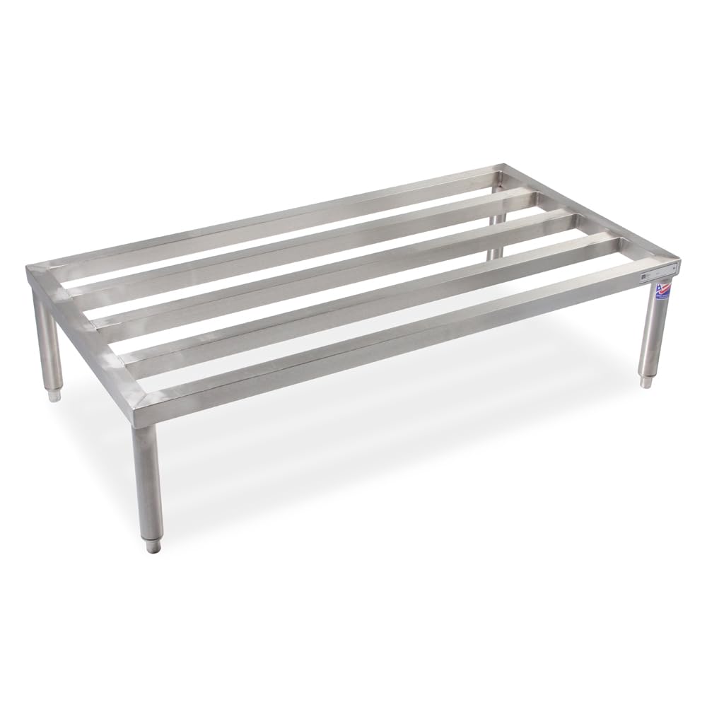 John Boos JB07 Stainless Steel Base Dunnage Rack, 34 x 30 12 inch - 1 each.