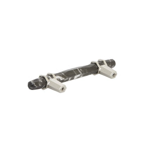 Amerock BP36648MBKPN Carrione Cabinet Pull, 3-3/4 in (96 mm) Center-to-Center, Marble Black/Polished Nickel
