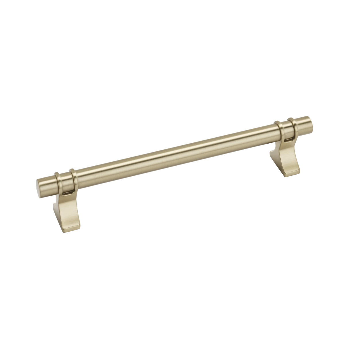 Amerock Cabinet Pull Golden Champagne 6-5/16 inch (160 mm) Center to Center Davenport 1 Pack Drawer Pull Drawer Handle Cabinet Hardware