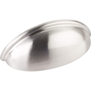 Elements 2981SN 3" Center-to-Center Satin Nickel Florence Cabinet Cup Pull