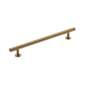 Amerock Cabinet Pull Champagne Bronze 7-9/16 inch (192 mm) Center-to-Center Radius 1 Pack Drawer Pull Cabinet Handle Cabinet Hardware