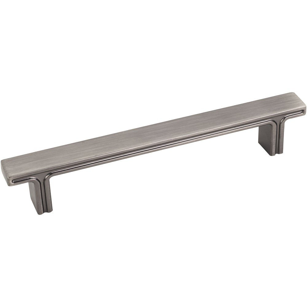 Jeffrey Alexander 867-128BNBDL 128 mm Center-to-Center Brushed Pewter Square Anwick Cabinet Pull