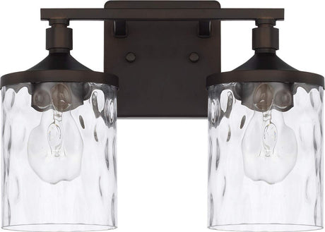 Capital Lighting 128821BZ-451 Colton 2 Light Vanity Bronze