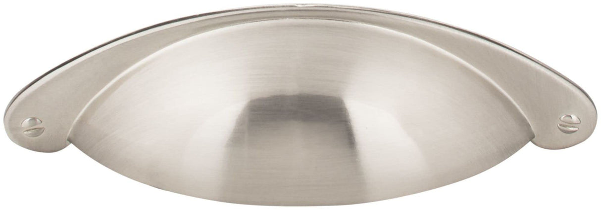 Jeffrey Alexander 8233SIM 3" Center-to-Center Distressed Antique Silver Lyon Cabinet Cup Pull