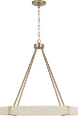 Capital Lighting 449841MA Delaney 4 Light Chandelier Matte Brass