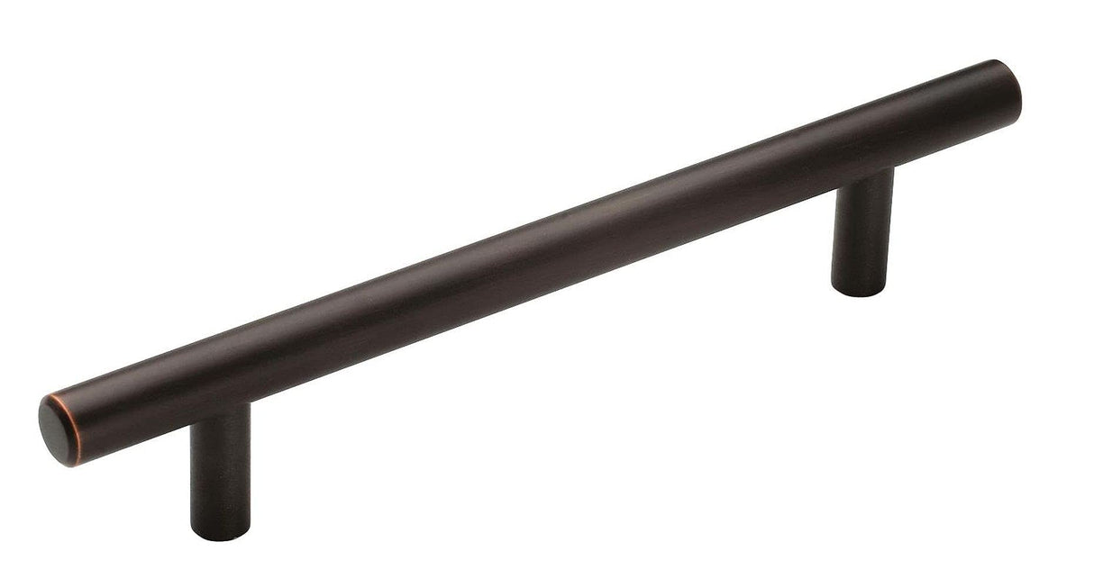 Amerock Cabinet Pull Oil Rubbed Bronze 5-1/16 inch (128 mm) Center to Center Bar Pulls 1 Pack Drawer Pull Drawer Handle Cabinet Hardware