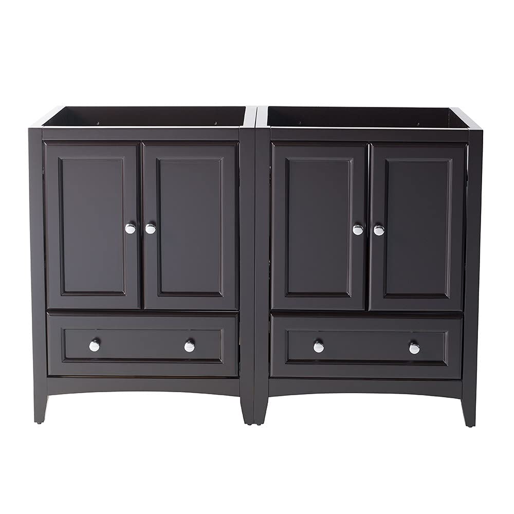 Fresca FCB20-2424AW Fresca Oxford 48" Antique White Traditional Double Sink Bathroom Cabinets