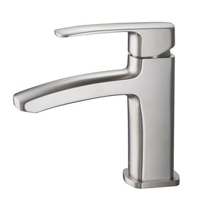 Fresca FFT9161BN Fresca Fiora Single Hole Mount Bathroom Vanity Faucet - Brushed Nickel