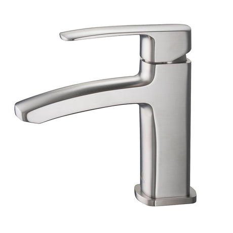 Fresca FFT9161BN Fresca Fiora Single Hole Mount Bathroom Vanity Faucet - Brushed Nickel
