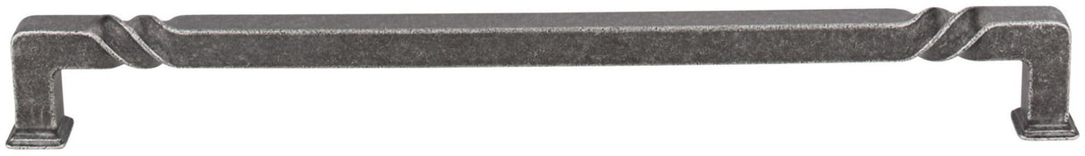 Jeffrey Alexander 602-12DMAC 12" Center-to-Center Distressed Oil Rubbed Bronze Rustic Twist Tahoe Appliance Handle