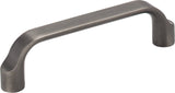 Elements 239-96BC 96 mm Center-to-Center Brushed Chrome Brenton Cabinet Pull