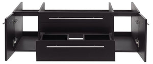 Fresca FCB6148ES-UNS Fresca Lucera 48" Espresso Wall Hung Undermount Sink Modern Bathroom Cabinet