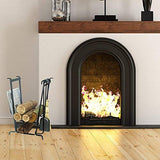 Enclume LR17 HS Complete Hearth Fireplace Log Rack w/ 3 Tools HS
