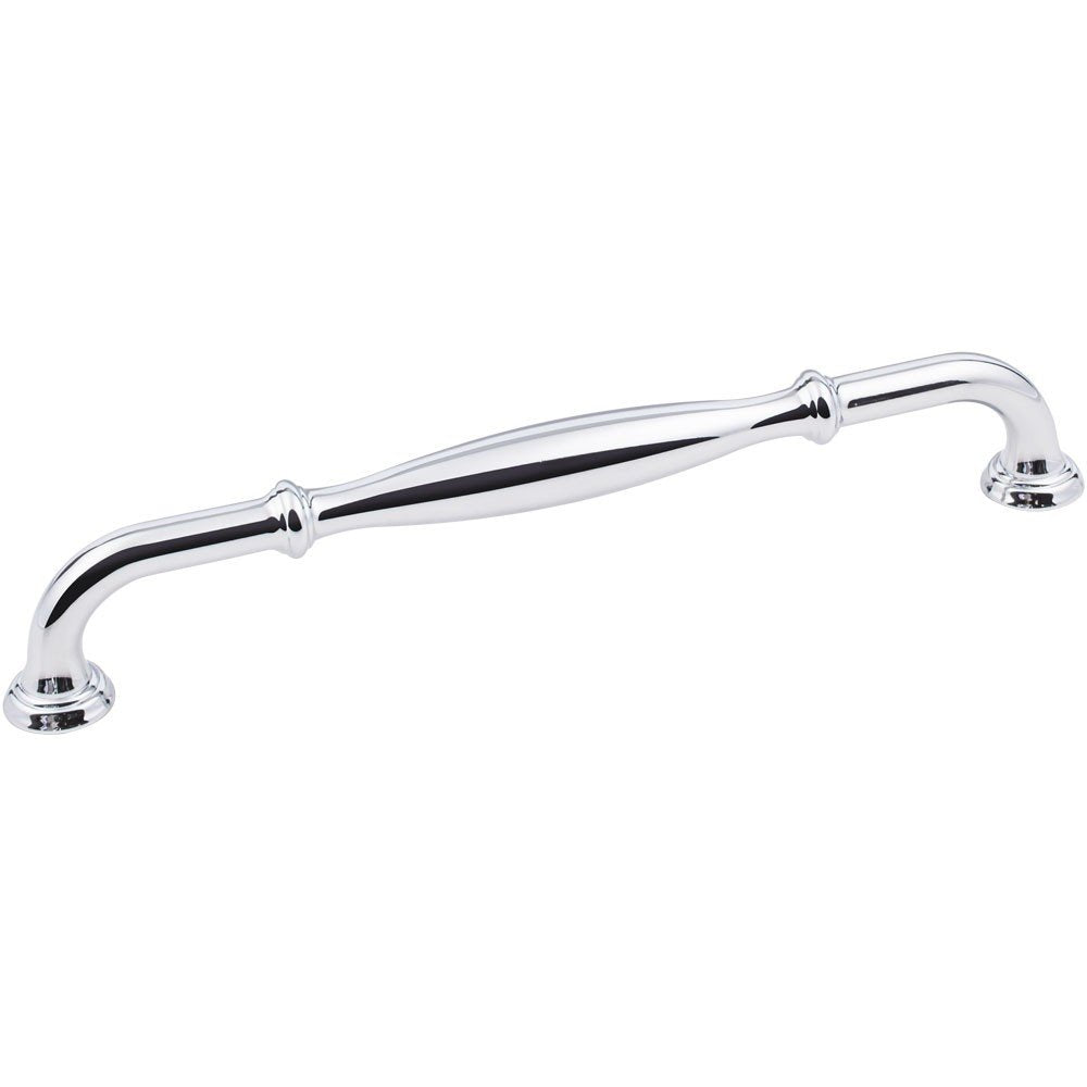 Jeffrey Alexander 658-192PC 192 mm Center-to-Center Polished Chrome Tiffany Cabinet Pull