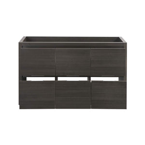 Fresca FCB8448WH-D Fresca Valencia 48" Glossy White Free Standing Double Sink Modern Bathroom Cabinet