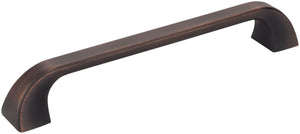 Jeffrey Alexander 972-160DBAC 160 mm Center-to-Center Brushed Oil Rubbed Bronze Square Marlo Cabinet Pull
