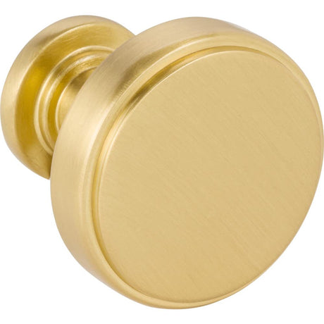 Jeffrey Alexander 171BG 1-1/4" Diameter Brushed Gold Richard Cabinet Knob