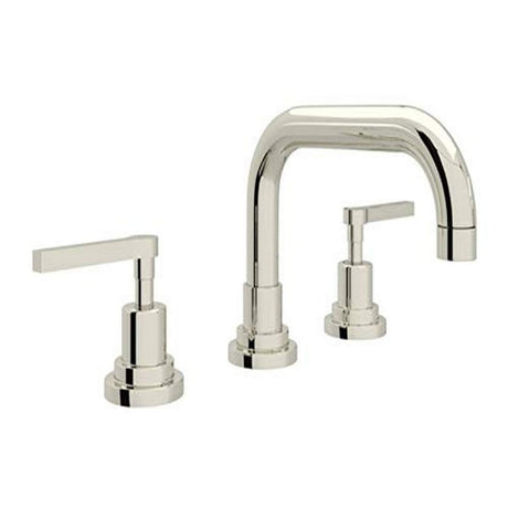 ROHL A2218LMPN-2 Lombardia® Widespread Lavatory Faucet With U-Spout