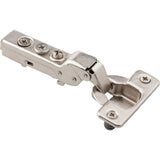 Hardware Resources 1750.0179.25 110° 9 mm Crank Cam Adjustable Heavy Duty Adjustable Soft-close Hinge with Press-in 8 mm Dowels