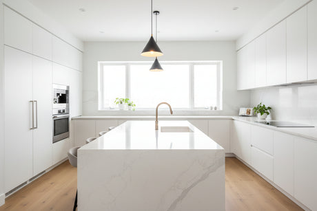 Presidential White Quartz Countertop – Summit Stone™
