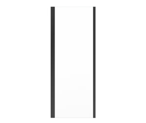 MAAX 135327-900-340-000 Uptown Return Panel for 32 in. Base with Clear glass in Matte Black