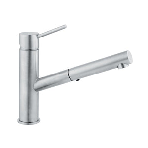 CONCINNITY 522000-NST MODICA CONTEMPORARY PULL OUT SINGLE HANDLE KITCHEN FAUCET, NATURAL STAINLESS