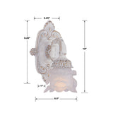 Paris Market 1 Light Antique White Sconce 5221-AW