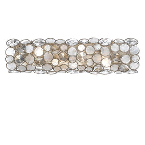 Palla 4 Light Antique Silver Bathroom Vanity 526-SA