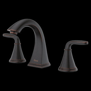 Winfield 2-Handle 8" Widespread Bathroom Faucet in  Tuscan Bronze