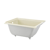 Voltaire 48" X 32" Left-Hand Drain Alcove Bathtub in Bisque