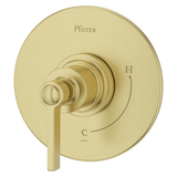 Winter Park Shower Flange Only Trim in Brushed Gold