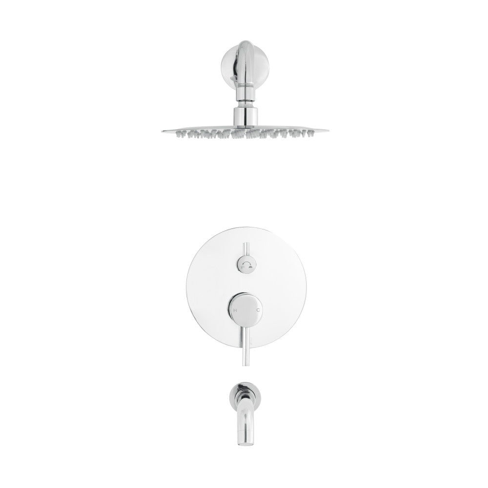 Ivy Single-Handle 1-Spray Tub and Shower Faucet in Chrome (Valve Included)