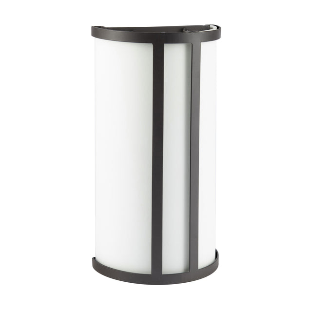 Elk 5302WS/10 2-Light Wall Sconce in Oil Rubbed Bronze with White Glass