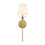 Broche 1 Light Antique Gold Sconce 531-GA