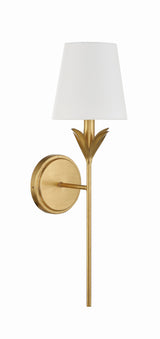 Broche 1 Light Antique Gold Sconce 531-GA