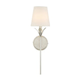Broche 1 Light Antique Silver Sconce 531-SA
