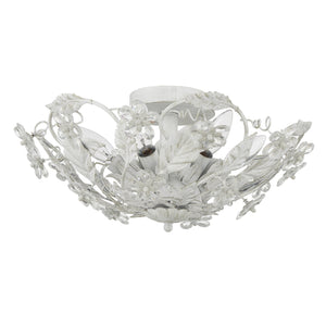 Paris Market 6 Light Antique White Semi Flush Mount 5316-AW