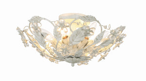 Paris Market 6 Light Antique White Semi Flush Mount 5316-AW