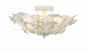 Paris Market 6 Light Antique White Semi Flush Mount 5316-AW