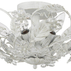 Paris Market 6 Light Antique White Semi Flush Mount 5316-AW