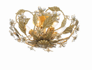 Paris Market 6 Light Antique White Semi Flush Mount 5316-AW