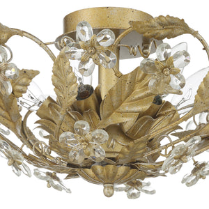 Paris Market 6 Light Antique White Semi Flush Mount 5316-AW