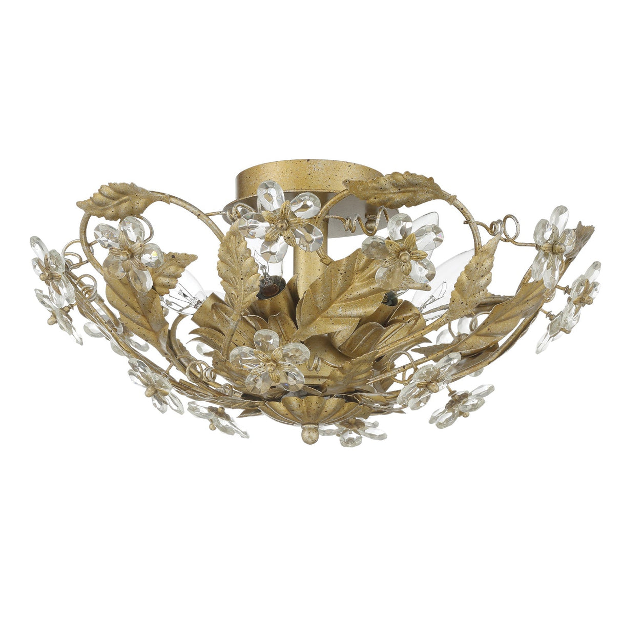 Paris Market 6 Light Antique White Semi Flush Mount 5316-AW