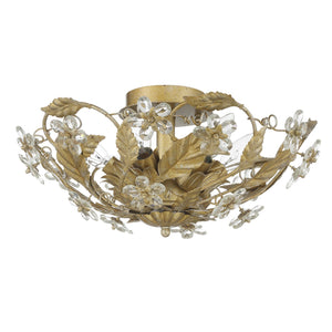 Paris Market 6 Light Antique White Semi Flush Mount 5316-AW