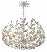 Broche 6 Light Antique Gold Chandelier 533-GA