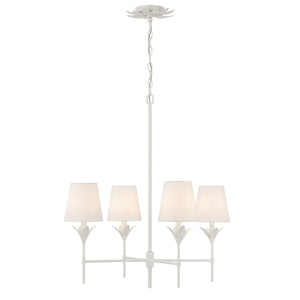 Broche 4 Light Antique Gold Chandelier 534-GA