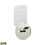 Elk 54020/LED Lightlines 11'' High 1-Light Sconce - Polished Chrome