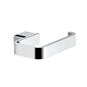 Toilet Paper Holder, Square, Polished Chrome