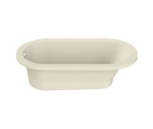 MAAX 102788-054-004 Aigo 72 x 36 Acrylic Undermount End Drain Hydrofeel Bathtub in Bone